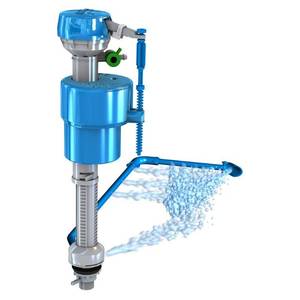 lot 251 image: HC660 HydroClean Water-Saving Toilet Fill Valve with Cleaning Tube