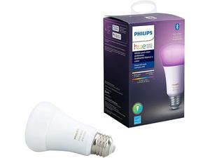 lot 254 image: Philips - Hue White & Color Ambiance BR30 Bluetooth Smart LED Bulb - Multicolor