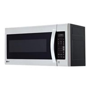 lot 108 image: LG - 2.0 Cu. Ft. Over-the-Range Microwave - Stainless steel