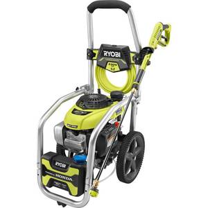 lot 164 image: RYOBI 3300 PSI 2.3 GPM Cold Water Gas Pressure Washer with Honda GCV190 Idle Down