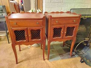 lot 6056 image: Pair of End Tables