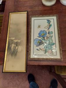 lot 6304 image: 2 Vintage Asian Pictures
