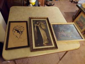 lot 6306 image: 3 Vintage Pictures