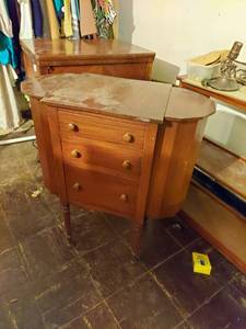 lot 6312 image: Sewing Cabinet