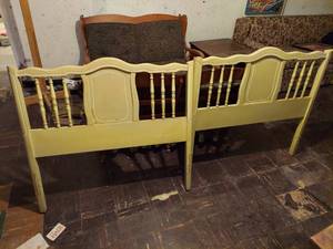 lot 6321 image: 2 Twin Size Headboards