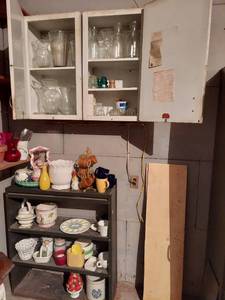 lot 6357 image: Contents of Cabinets and Shelf - Bring Boxes