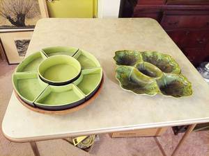 lot 6360 image: 2 Relish Trays