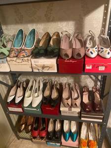 lot 6093 image: 15 pairs of assorted heels