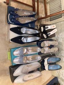 lot 6100 image: 7 pairs of pumps