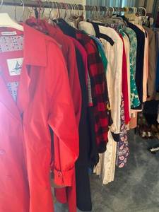 lot 6125 image: all womens outfits on rack - rack not included