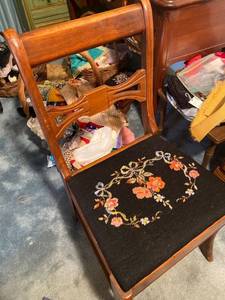 lot 6147 image: sewing chair