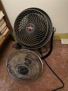 lot 6166 image: two fans one vornado
