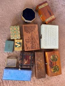lot 6167 image: jewelry boxes