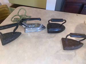 lot 6185 image: assorted irons