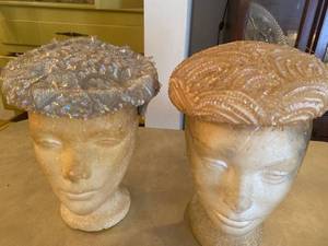 lot 6191 image: two sequin hats