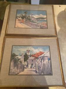 lot 6195 image: two pieces of art