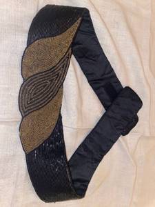 lot 6245 image: Christian Dior beaded belt