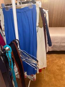 lot 6248 image: all clothes on rack - rack not included