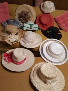 lot 6276 image: Assorted womens hats