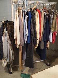 lot 6294 image: All clothing on rack. Rack not included