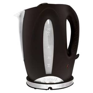 lot 8 image: Aroma 7-Cup Electric Water Kettle Black