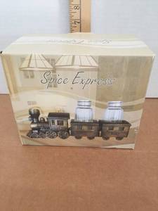 lot 61 image: Train Salt and Pepper Shaker