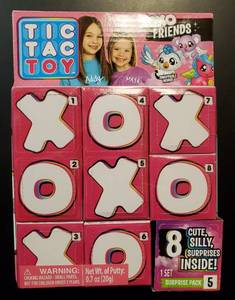 lot 98 image: Tic Tac Toy XOXO FRIENDS Multi Pack Surprise, Pack 5 of 12