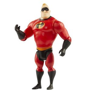 lot 205 image: Incredibles 2 4 Basic Figures - Mr. Incredible