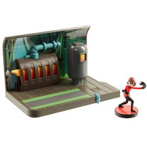 lot 215 image: Incredibles 2 Lab Assault Playset with Elastigirl Mini Figure