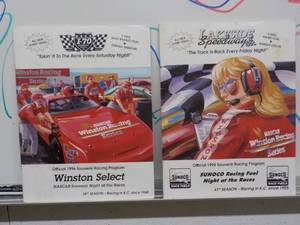 lot 217 image: 2 - 1996 Souvenir racing program Magazines  I-70 Speedway and Lake Side Speadway