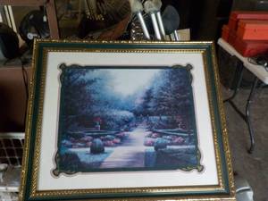 lot 243 image: framed print