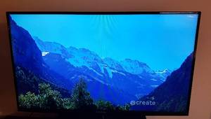 lot 160 image: Insignia 39 in. LED TV wRemote and Terk Antenna (works)