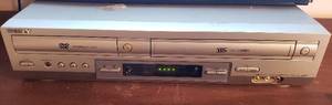 lot 161 image: Sony DVD player Video Cassette Recorder SLV-D300P w Remote (works)