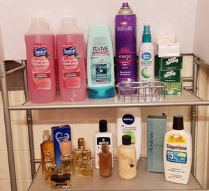 lot 258 image: Personal Hygiene Products Shampoo, Soap, Lotion, Cologne and Perfumes