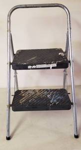 lot 350 image: Cosco Fold up 2 Step Stool  28 in. tall