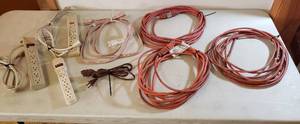 lot 368 image: Extension Cords and Surge Protector Outlets