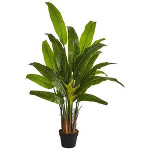 lot 27152 image: Nearly Natural 4.5 Travelers Palm Artificial Tree