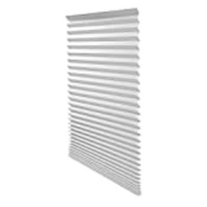 lot 27170 image: Original Light Filtering Pleated Fabric Shade White, 48���� x 72����