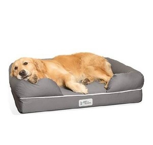 lot 27226 image: PetFusion Ultimate Dog Bed, Orthopedic Memory Foam, Multiple Colors and Sizes, Medium Firmness Pillow, Waterproof Liner, Breathable Bed Cover, Cert. Skin Contact Safe