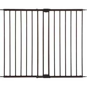 lot 27236 image: Toddleroo by North States Easy Swing and Lock Baby Gate, 28.68-47.85 Wide, Matte Bronze