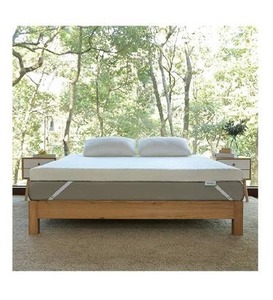 lot 27262 image: Novilla King Mattress Topper, 3 Inch Dual Layer� Memory Foam Mattress Topper Enhance Cooling���Supportive & Pressure Relieving���with Washable Bamboo Cover,King Size, Yozora
