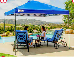 lot 27288 image: Popup Shade 10 x 10 Instant One Person Easy Setup Canopy. ( Not Inspected )