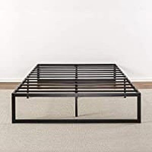 lot 27351 image: Zinus Abel 14 Inch Metal Platform Bed Frame  Mattress Foundation King
