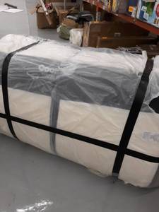 lot 27367 image: Classic Brands Cool Gel Ventilated Memory Foam 12-Inch MattressCertiPUR-US CertifiedBed-in-a-Box, Queen, White
