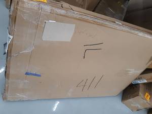 lot 27386 image: World 42 Folding Dog Crate, Leak-proof Plastic Tray Large Dog Breeds