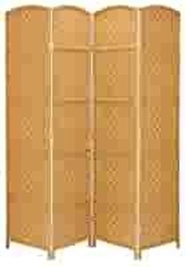 lot 27424 image: RHF 6 ft.Tall Bamboo Room Dividers, 6 Panel Room DividerScreen, Folding Privacy Screen Room Divider, Decorative SeparationWall Divider,Room PartitionsSeparatorDividers,Freestanding,Bamboo - 6 Panel ITEM VARIES FROM STOCK PHOTO