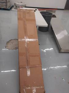 lot 27427 image: 4 panel room divider- NOT FULLY INSPECTED OUTSIDE BOX