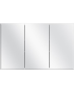 lot 27463 image: Glacier Bay 48-38 W X 30 H Frameless Surface-mount Tri-view Medicine Cabinet