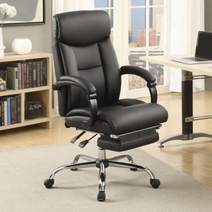 lot 27473 image: Coaster Furniture Executive Chair With Chrome Base