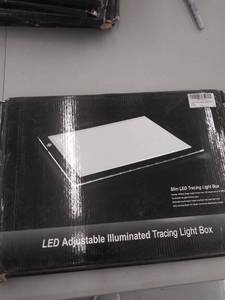 lot 27496 image: LED ADJUSTABLE ILLUMINATED TRACING LIGHT BOX